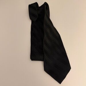 Merona Black Silk Pattern Necktie